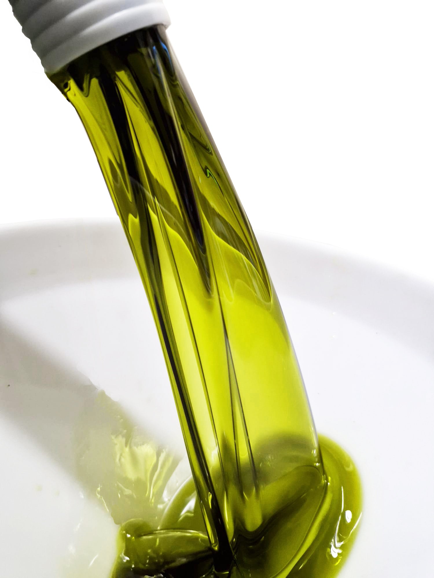 UK Hemp cold pressed hemp seed oil pouring into a funnel